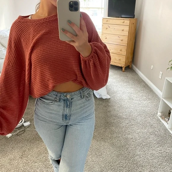 Altar’d State Thin Knitted Top - Picture 3 of 6